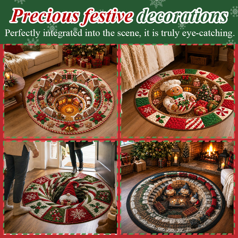 Rug under christmas tree