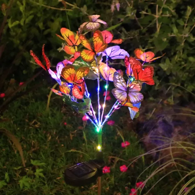 🦋Solar Outdoor Butterfly Lights💐