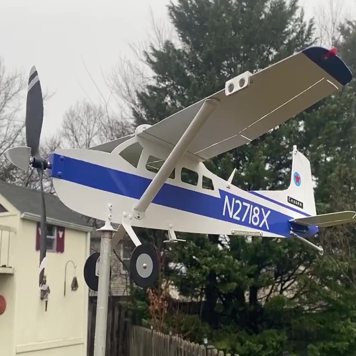 ✈️Handmade Aircraft Windmill Art Garden Wind Spinner