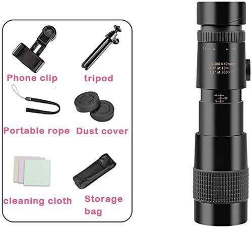 [4K] 30-300X40mm Super Telescope Smart Night Vision Waterproof Zoom Monocular Telescope
