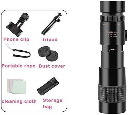 [4K] 30-300X40mm Super Telescope Smart Night Vision Waterproof Zoom Monocular Telescope