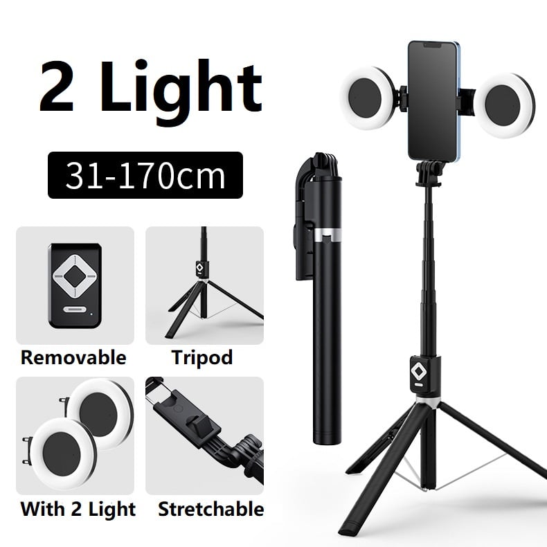 🔥🎁2024 New Year Hot Sale🎁 40% OFF🔥New 6 in 1 Bluetooth Selfie Stick