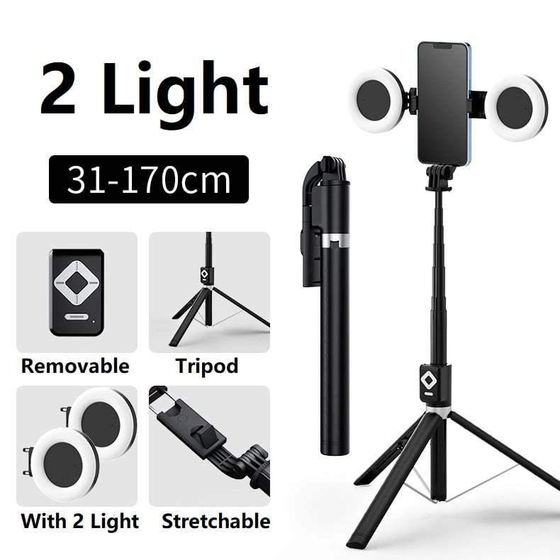 🔥🎁2024 New Year Hot Sale🎁 40% OFF🔥New 6 in 1 Bluetooth Selfie Stick