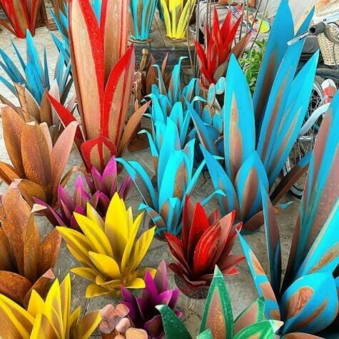 🌵HandMade Anti-rust Painted Metal CenturyPlant