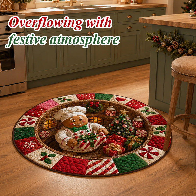 Christmas rug pattern