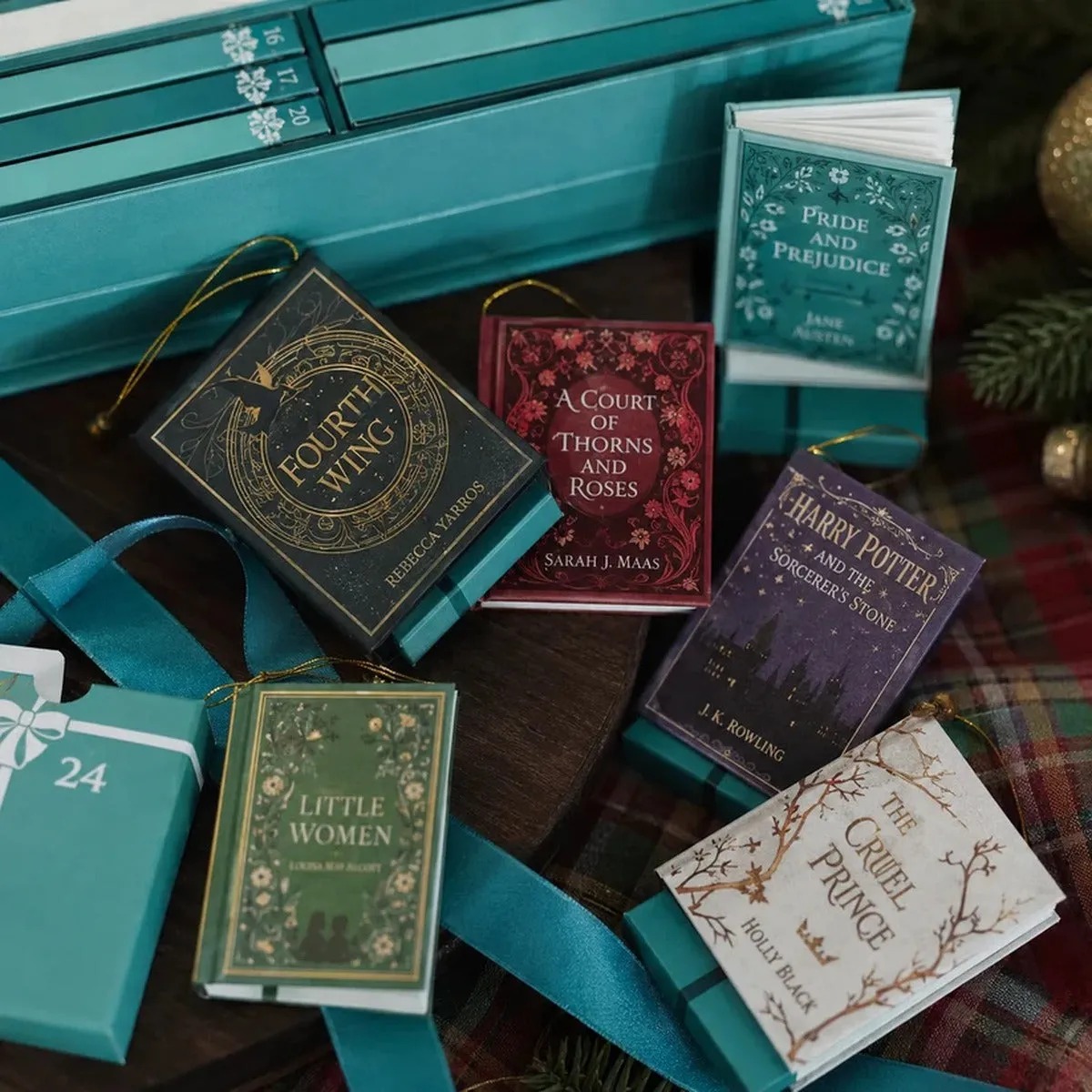 🎁Last Day 49% Off 🎁Mini Book Ornament Advent(📦Buy 2 Free Shipping)