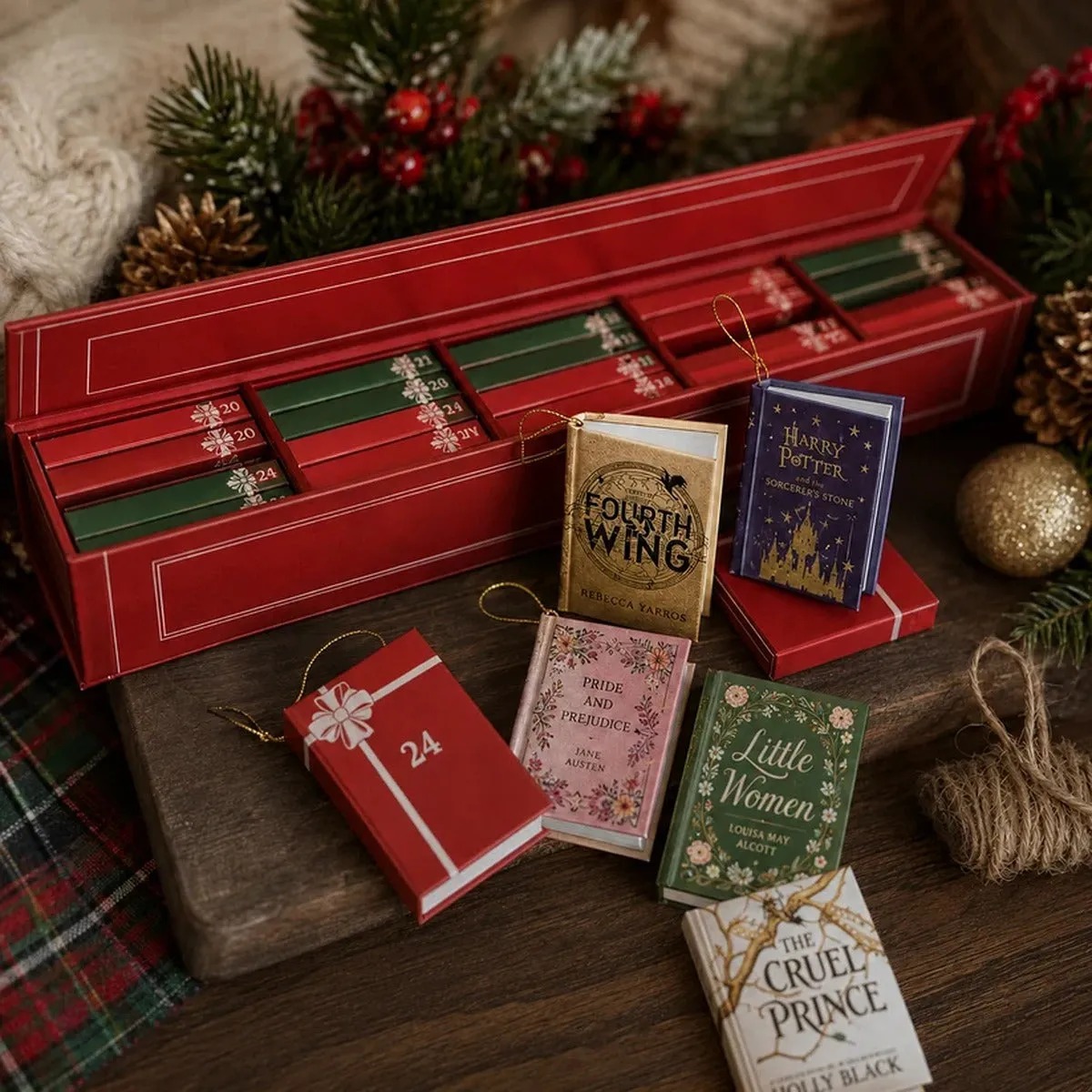 🎁Last Day 49% Off 🎁Mini Book Ornament Advent(📦Buy 2 Free Shipping)