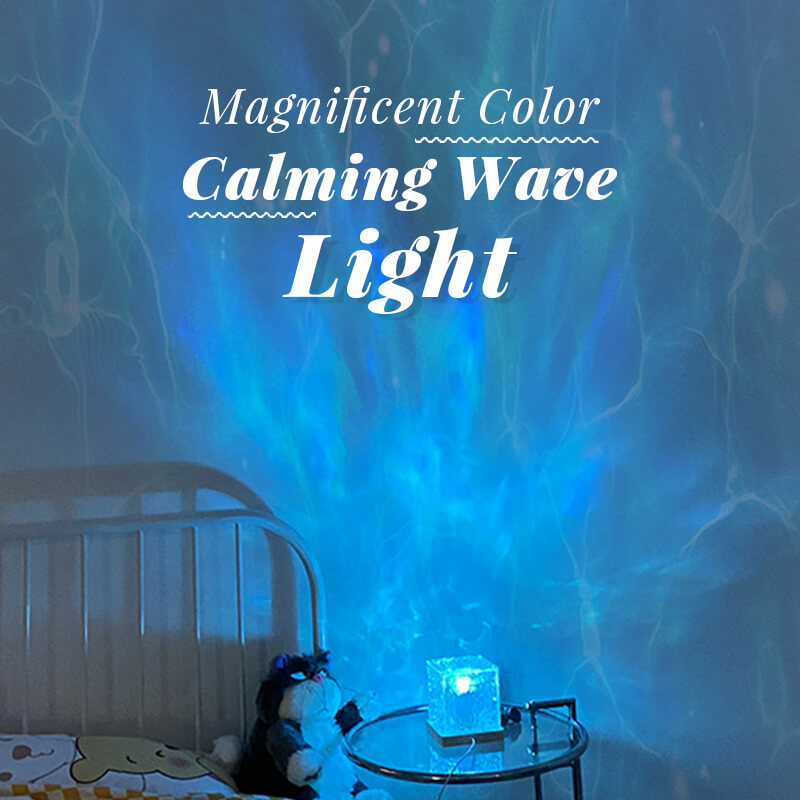 ⏳🏆LAST DAY SALE: 29.99!! 🔥Rotating Wave Projector – Dynamic Ocean Effect, 16 Color Changing & Soothing Baby Sleep Aid 🌙✨