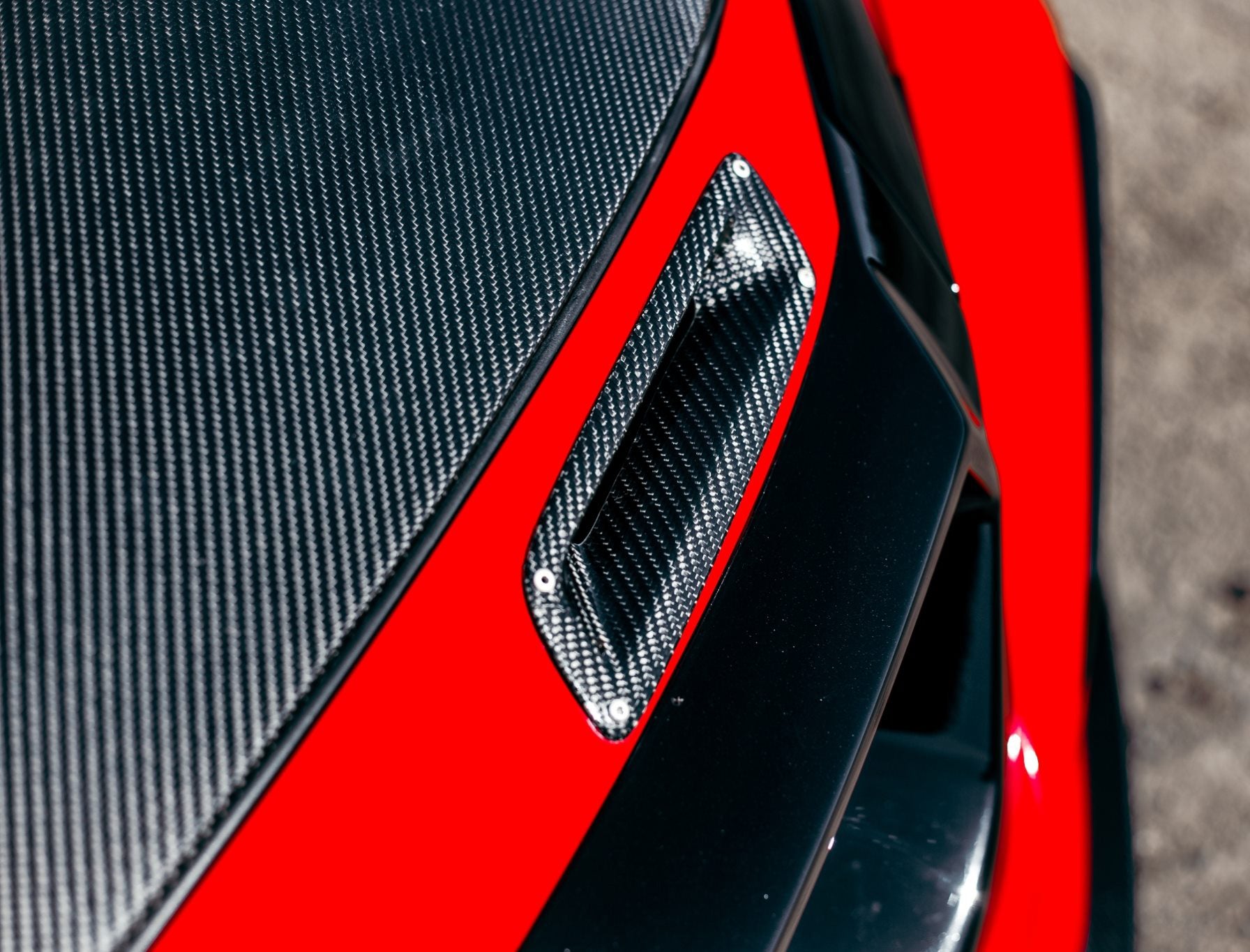 Carbon Fiber Air Vent Duct 2016+ Honda Civic