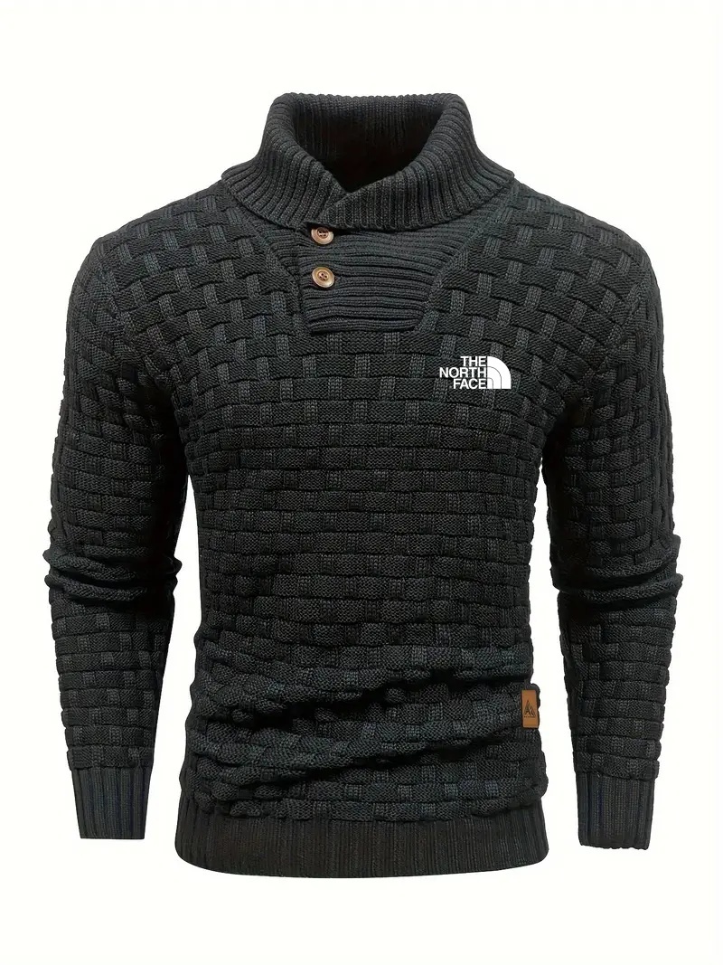 2024 THE NORthtTH FACE-Men's trendy knitted textured cardigan, fashion