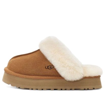 UGG Pantoufles Disquette « Chestnut » 1122550-CHE