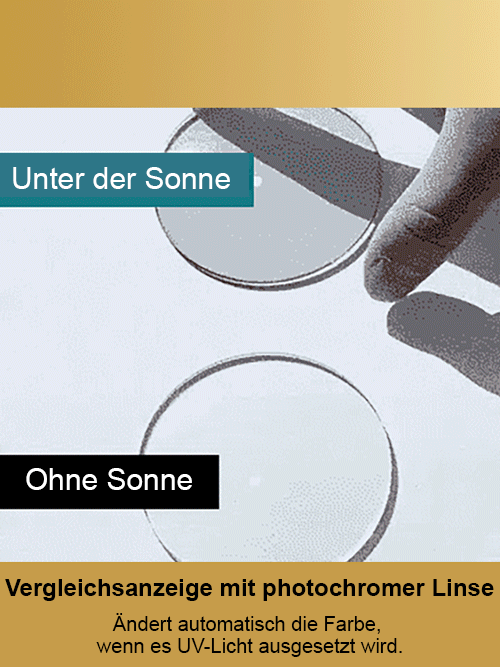 【1,0 bis 10,0 dpt】Selbstfokussierende Lesebrille(Jena-Optik Design) – Ersetzt Lese-, Fern- & Sonnenbrille | Ohne Sehtest | Blaufilter-Schutz!