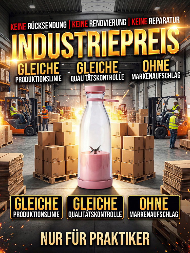 Mobiler Profi Entsafter✨100% frischer Saft in 10s!✨LFGB zertifiziertes PCTG Material