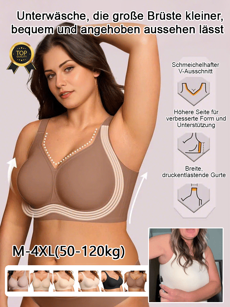 Ortho-Komfort Minimizer BH | Bügellos mit Anti-Schwerkraft-Lift | Öko-Tex Standard 100 zertifiziert 🌸