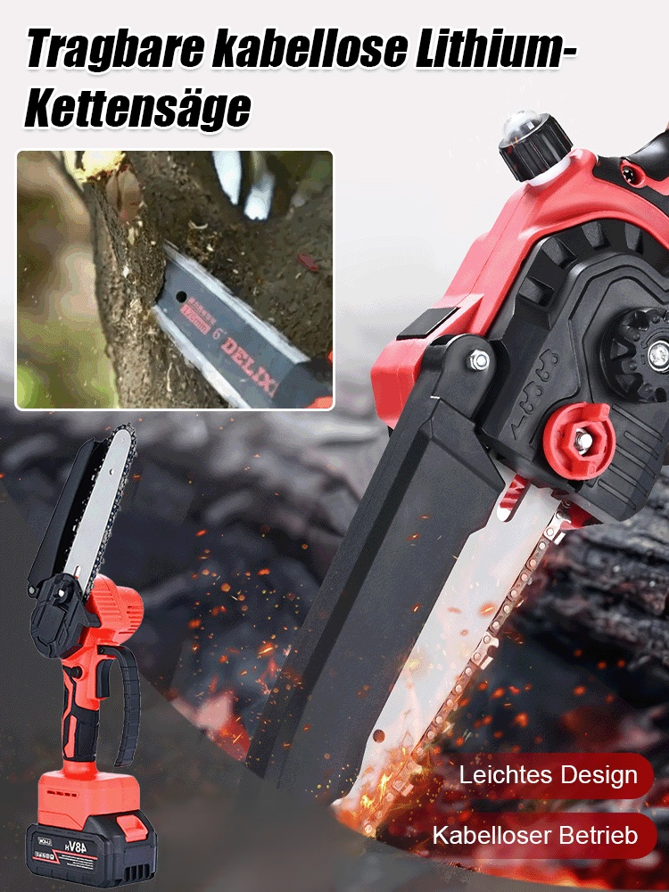 Tragbare elektrische Mini-Kettensäge