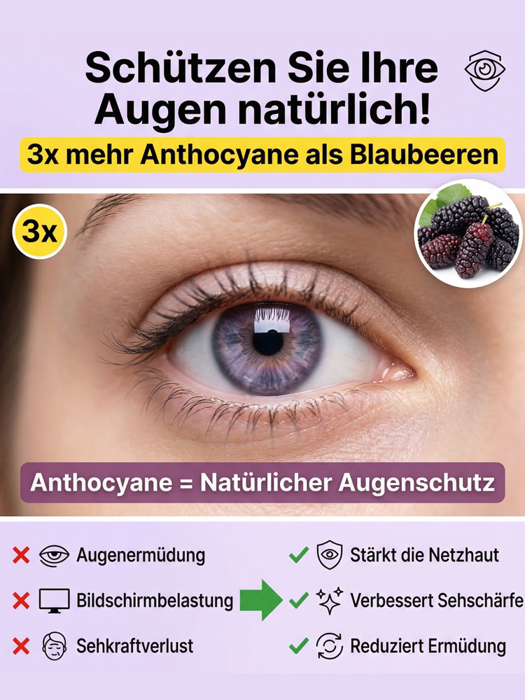 Premium-Baumschulqualität🍃3x mehr Anthocyane als Blaubeeren. Kernlos, honigsüß und reich an Vitaminen für Ihr Herz-Kreislauf-System!