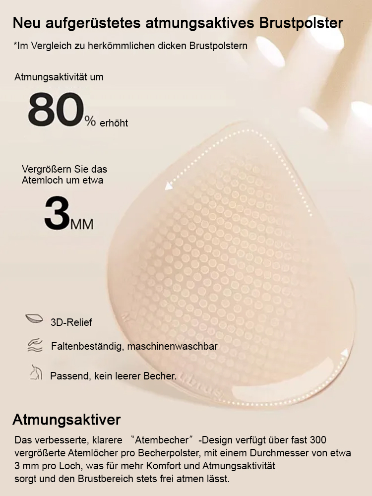 Premium 3D-Minimizer BH ohne Bügel✨Optisch sofort schlanker & perfekter Halt❤️Wie eine zweite Haut (Speziell für europäische Frauen)