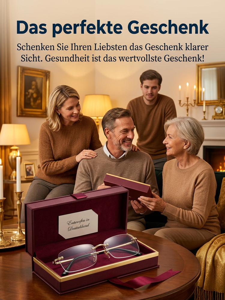 【Fern- und Nahbereich】Intelligente rahmenlose Lesebrille