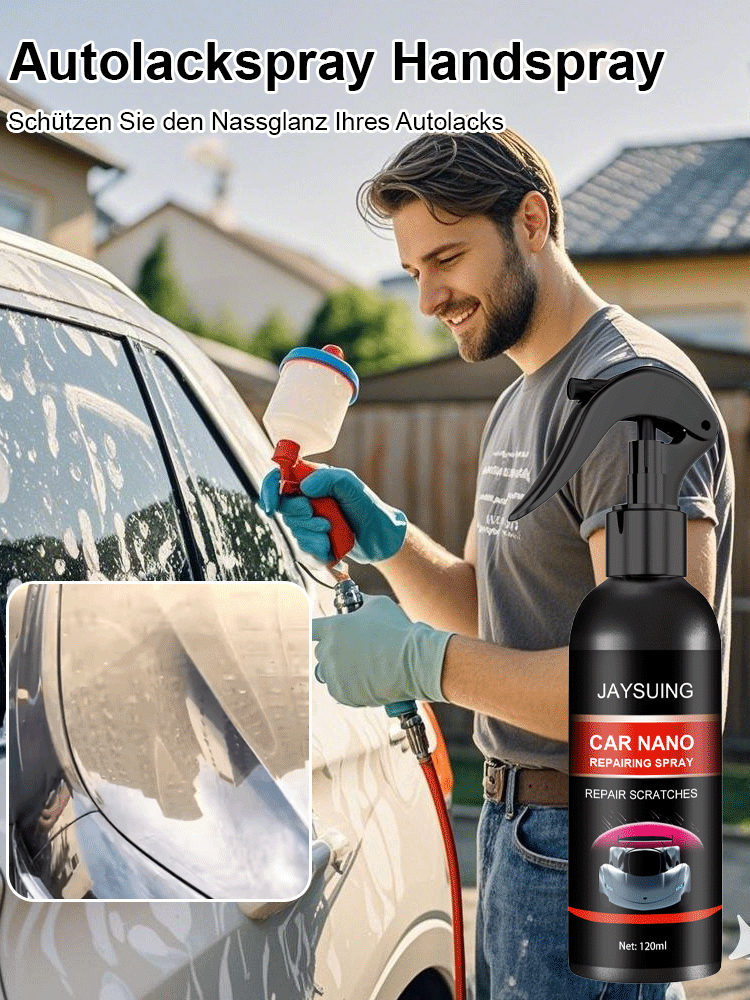 【Jährlich 500 € Beauty-Kosten sparen】Vom Automobilclub empfohlen – Autopflegeprodukt, bringt Ihr Fahrzeug in nur 3 Sekunden wieder wie neu, hält bis zu 180 Tage