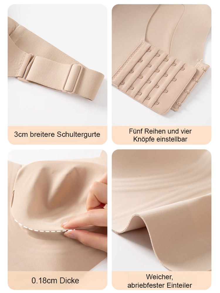 Ortho-Komfort Minimizer BH | Bügellos mit Anti-Schwerkraft-Lift | Öko-Tex Standard 100 zertifiziert 🌸