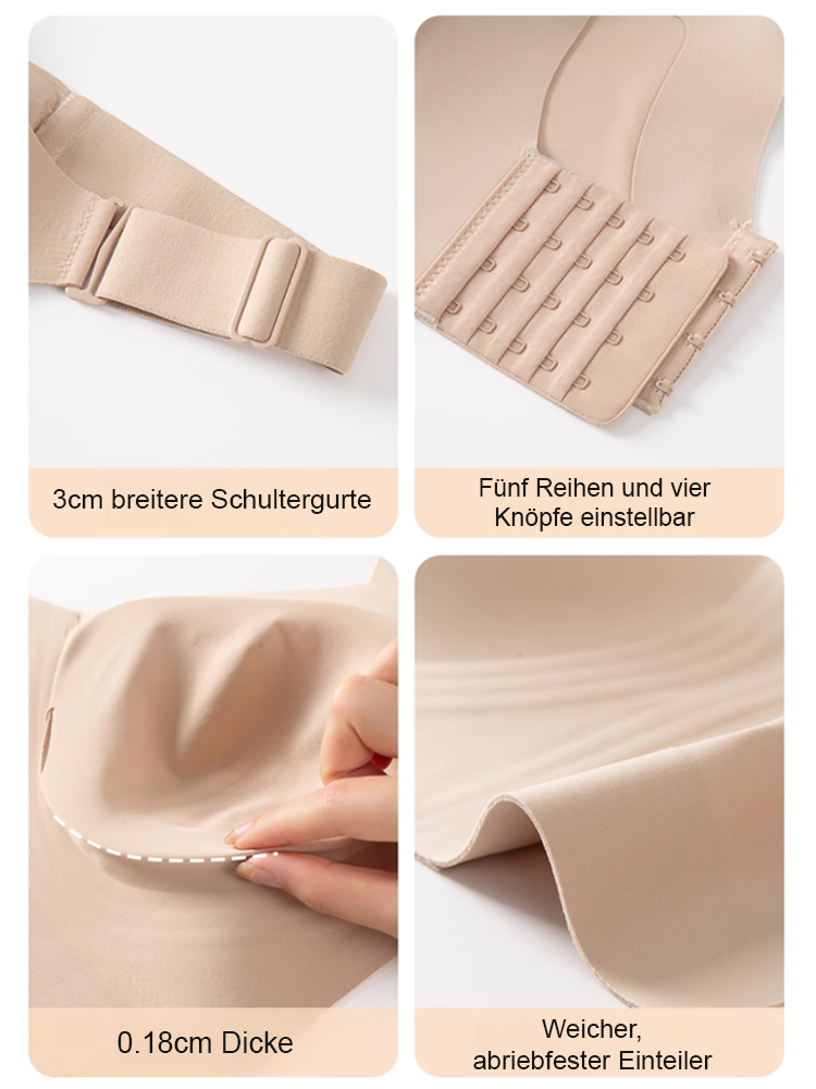 Ortho-Komfort Minimizer BH | Bügellos mit Anti-Schwerkraft-Lift | Öko-Tex Standard 100 zertifiziert 🌸