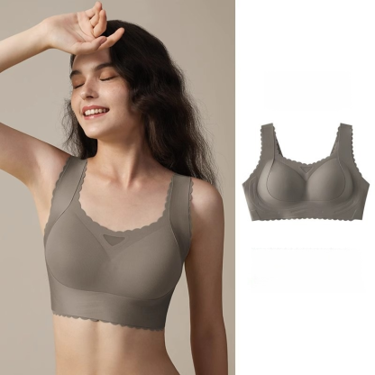 Revolutionärer 3D-Ultra-Dünn-BH: Lässt optisch 2 Cup-Größen kleiner wirken, schlankere Silhouette unter der Kleidung ❤️Nur 0,2 cm dünn, bügellos & federleicht – kaum spürbar