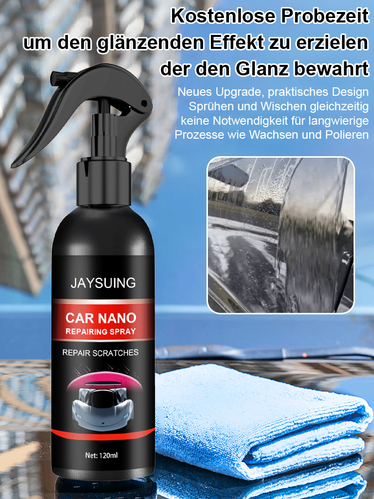 【Jährlich 500 € Beauty-Kosten sparen】Vom Automobilclub empfohlen – Autopflegeprodukt, bringt Ihr Fahrzeug in nur 3 Sekunden wieder wie neu, hält bis zu 180 Tage