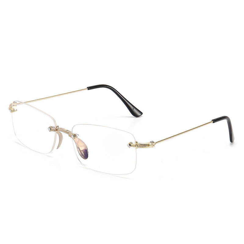 【Fern- und Nahbereich】Intelligente rahmenlose Lesebrille