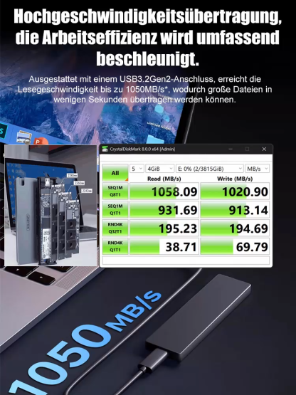 【Nur noch 150 Stück auf Lager】Werksverkauf: 16TB High-End-Externe Festplatte zum Sonderpreis