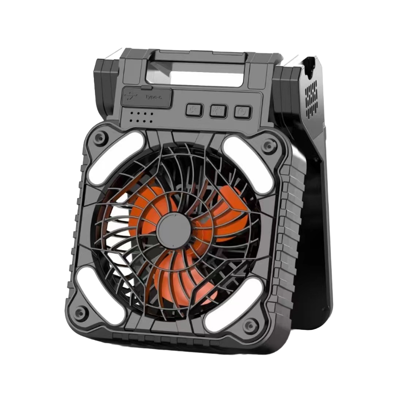 Tragbarer Multifunktions-Campingventilator für den Außenbereich