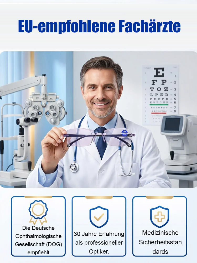 👓 Intelligente Gleitsichtbrille aus Jena✨Stufenlos scharf ohne Sehtest👍 Erleben Sie Ihre Sehkraft wie mit 20.