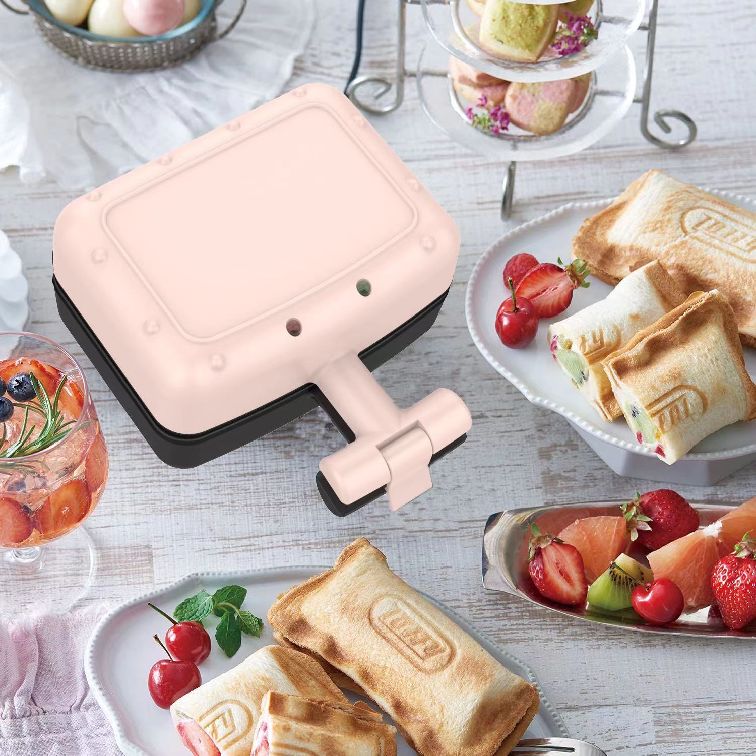 Mini-Frühstücks-Sandwichmaker