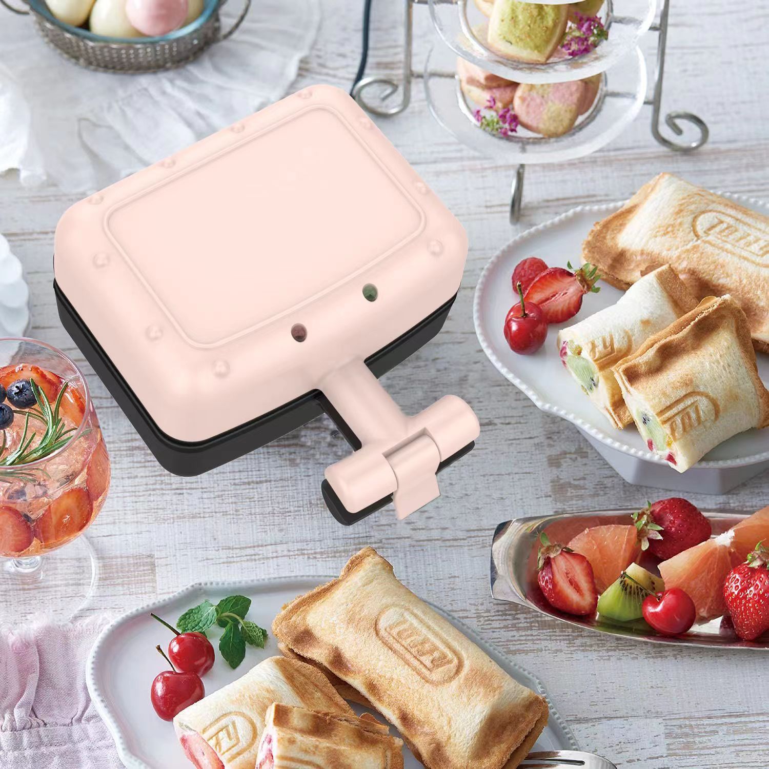 Mini-Frühstücks-Sandwichmaker