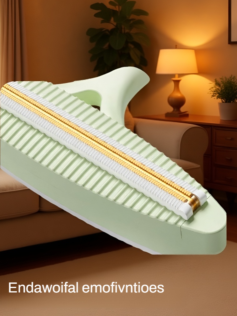 Fusselentferner entfernt Fusseln von einem Wollmantel