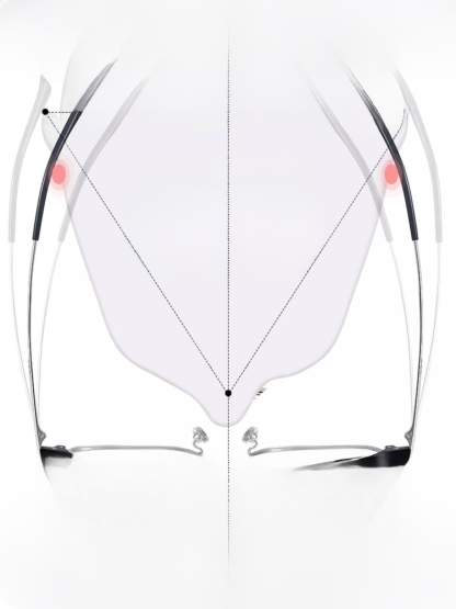 【Kein Sehtest Nötig】Adaptive Flüssigkristall Fokus Brille | Stufenlos -10 bis +10 dpt | MDR Zertifiziert | Ultraleicht 6g | Blaulichtfilter 👓