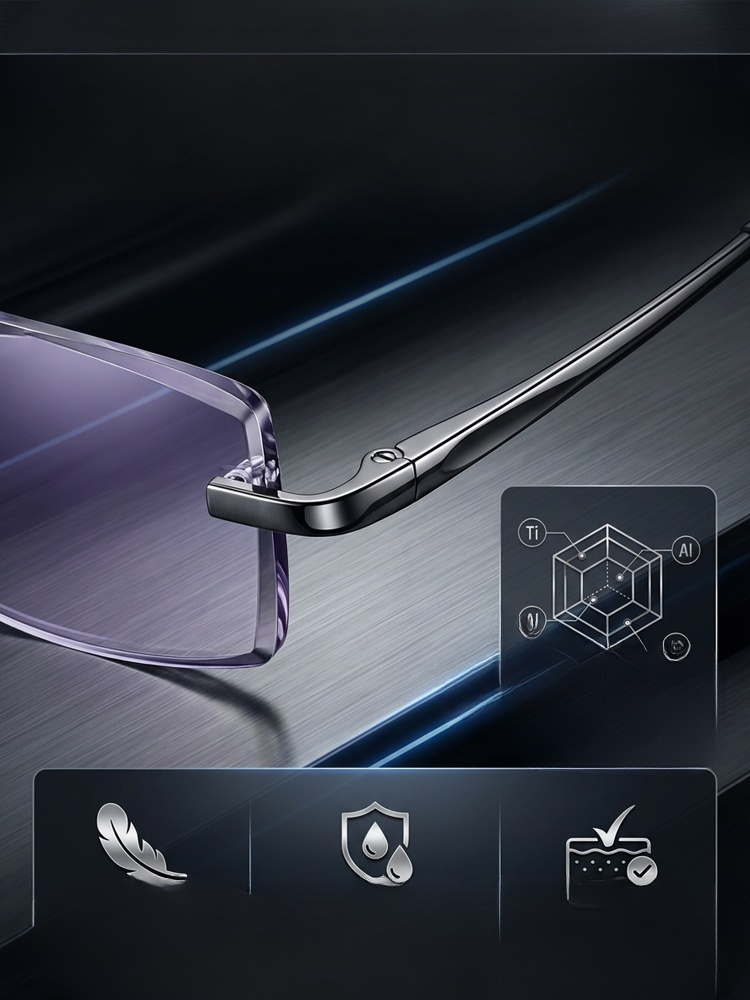 【Kein Sehtest Nötig】Adaptive Flüssigkristall Fokus Brille | Stufenlos -10 bis +10 dpt | MDR Zertifiziert | Ultraleicht 6g | Blaulichtfilter 👓