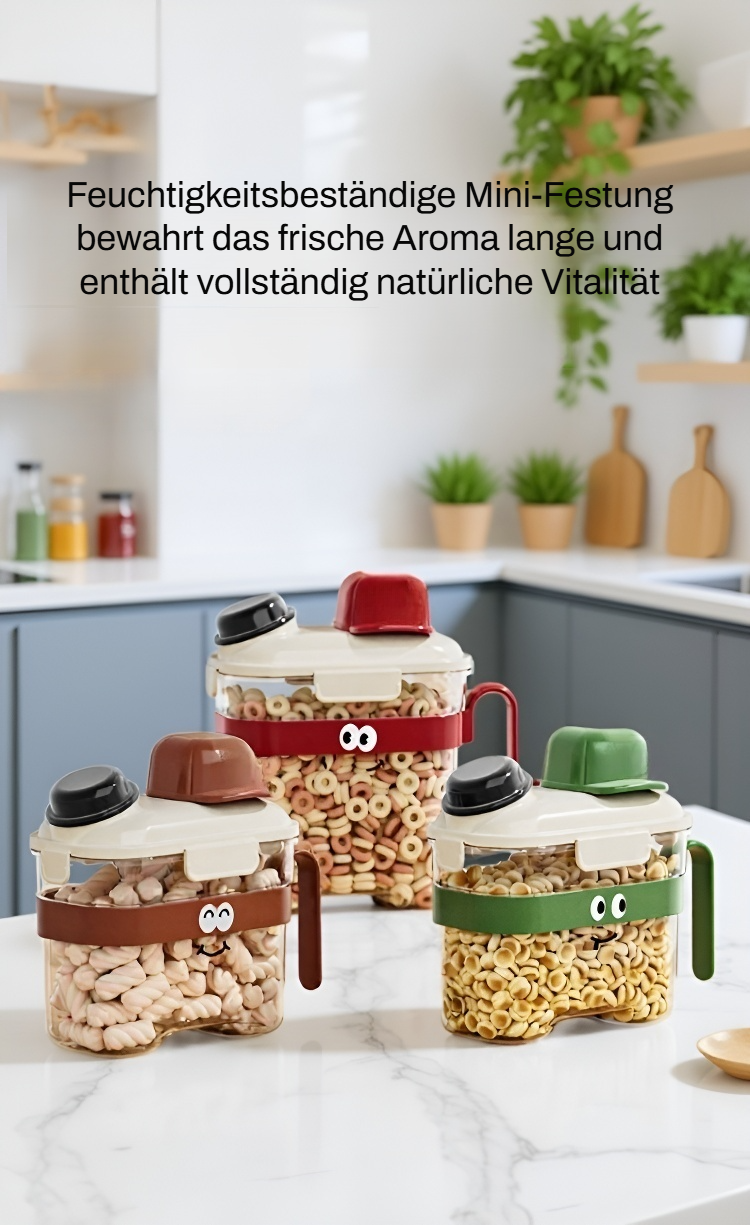 Luftdichte Küchendose für Getreide mit Deckel