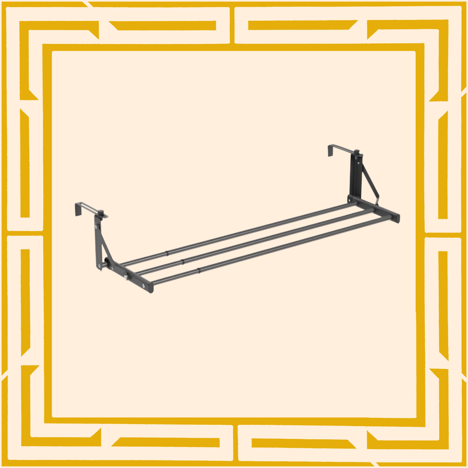 Faltbarer Wäscheständer für Heizkörper