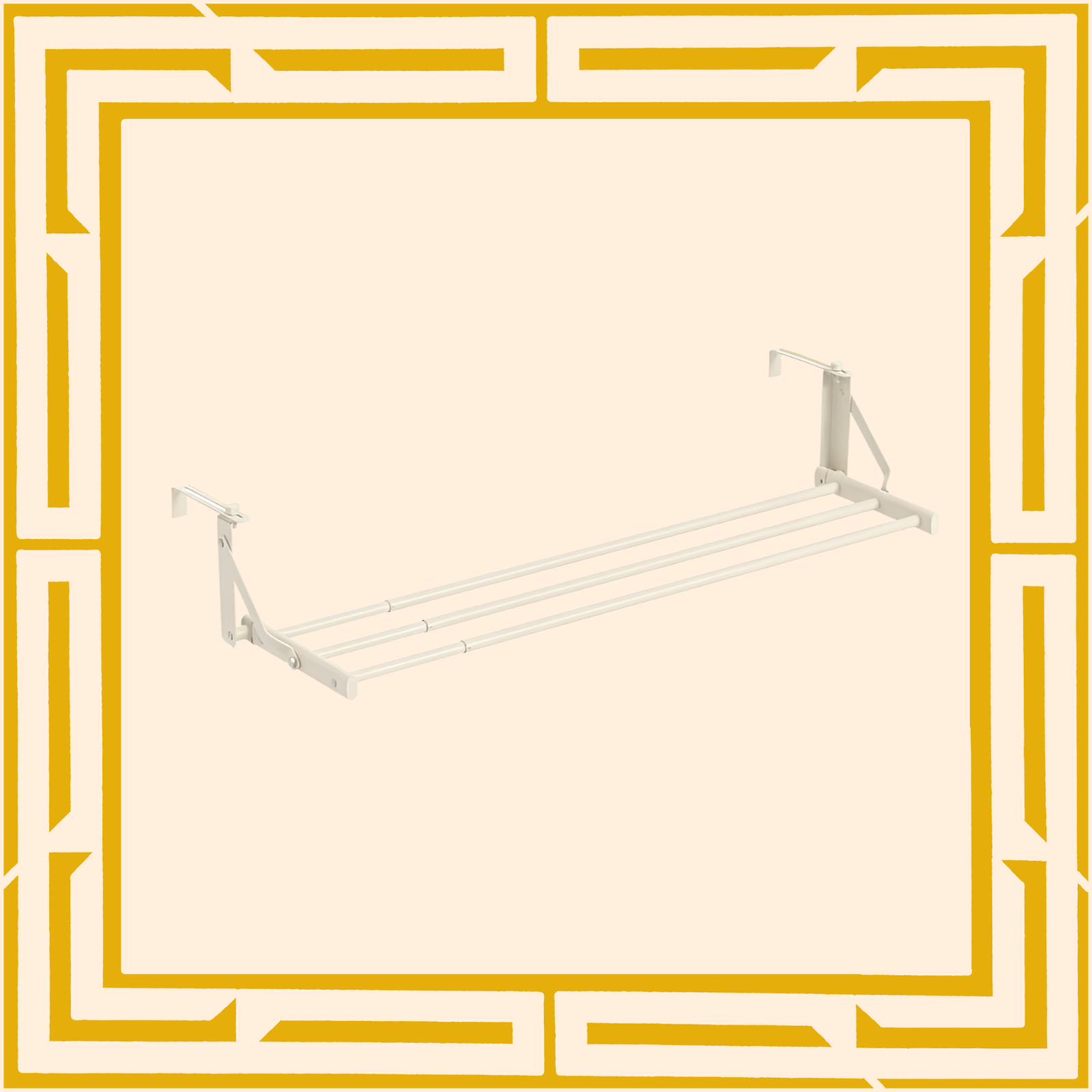 Faltbarer Wäscheständer für Heizkörper