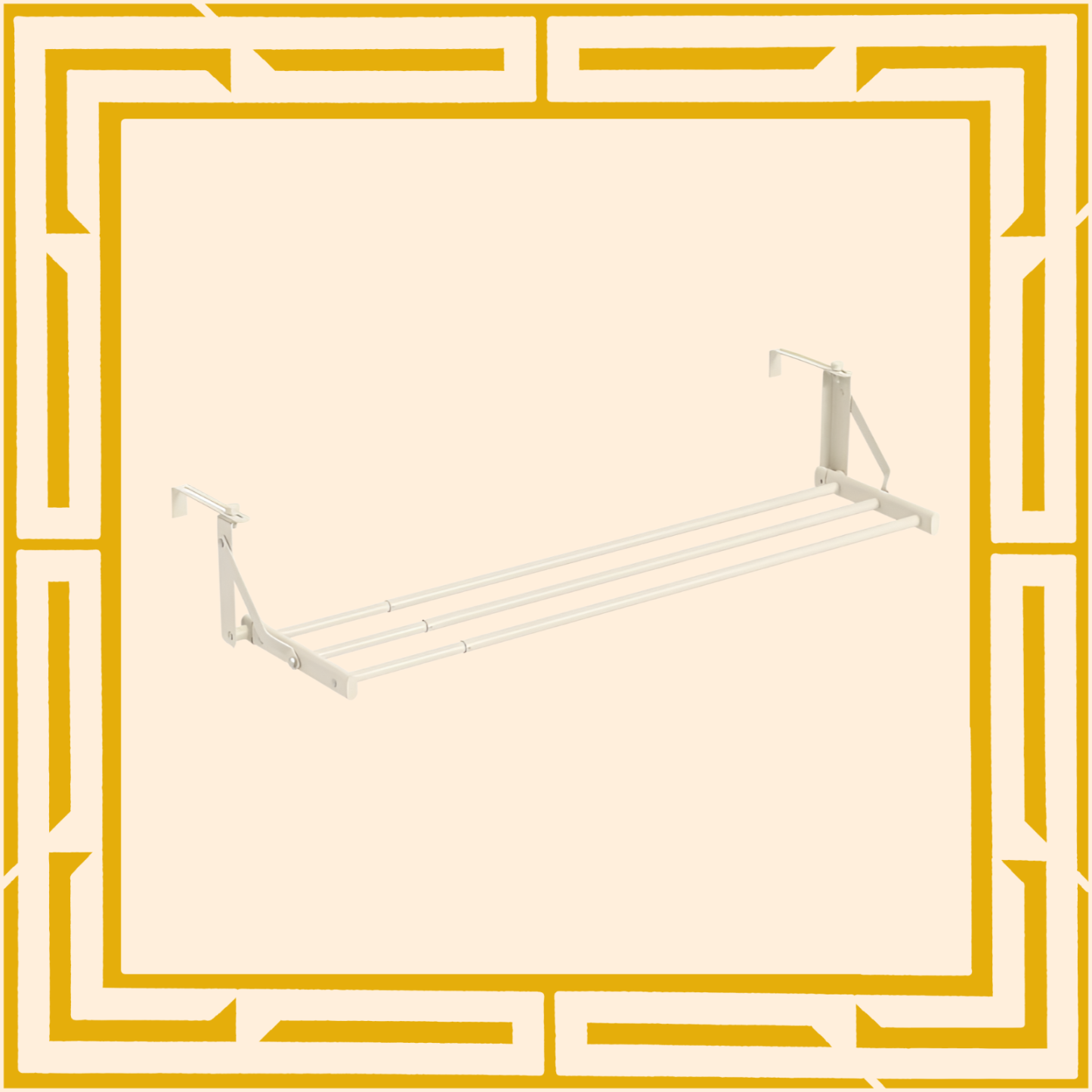 Faltbarer Wäscheständer für Heizkörper