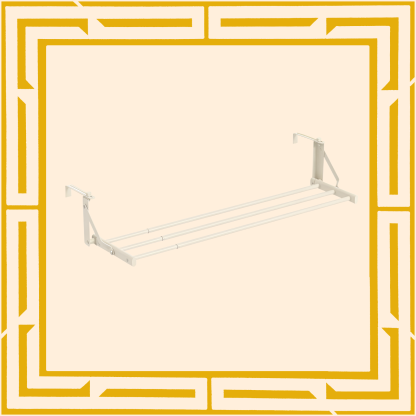 Faltbarer Wäscheständer für Heizkörper