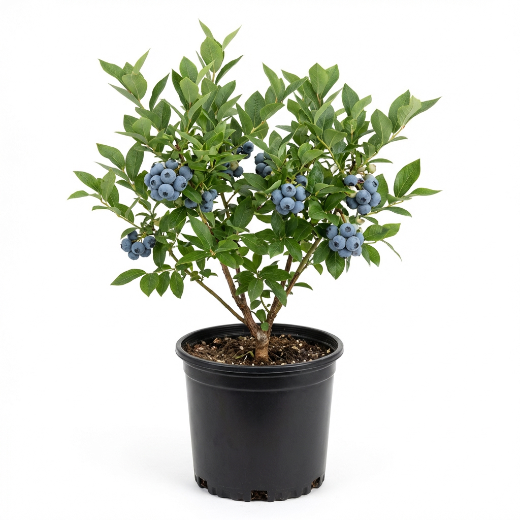 Schnellwachsende Riesen-Blaubeer-Setzlinge aus norddeutscher Baumschule🫐 | Ernte bereits im ersten Juni | Winterhart bis -30 Grad | XXL-Ertrag bis 10kg pro Pflanze🌱100 Prozent Bio-tauglich