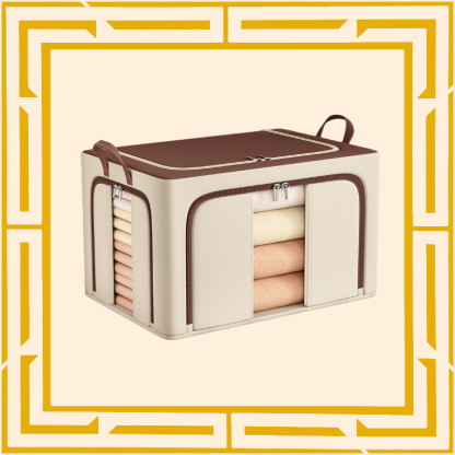 Faltbare Kleidungslagerbox mit viel Platz 