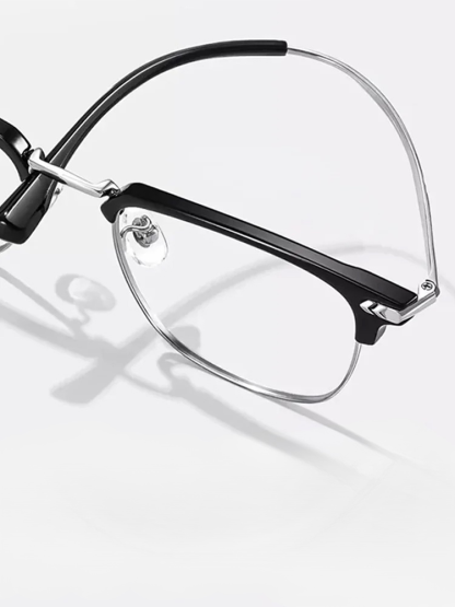 【Kein Sehtest Nötig】Adaptive Flüssigkristall Fokus Brille | Stufenlos -10 bis +10 dpt | MDR Zertifiziert | Ultraleicht 6g | Blaulichtfilter 👓