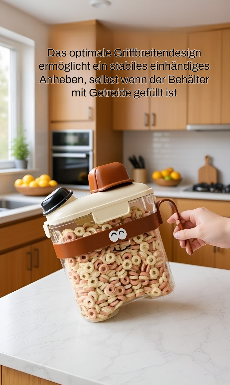 Küchendose schützt Getreide vor Feuchtigkeit