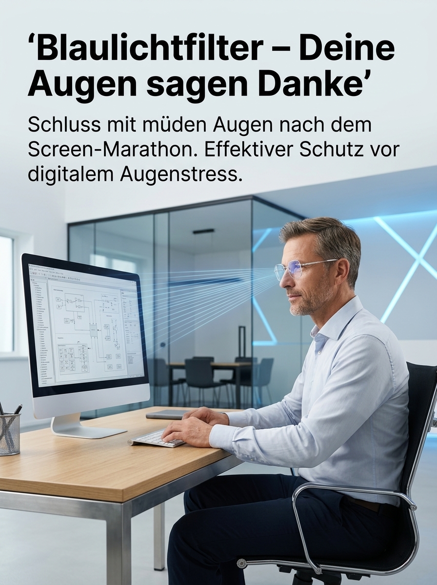 2026 Jena Limited Edition | Smarte Autofokus-Brille mit dynamischem Fokus (-10.0D bis +10.0D) für alle Sehstärken | 99,9% Blaulichtfilter & Anti-Ermüdung