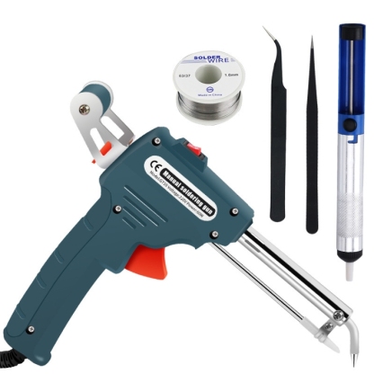 Hand Held Endothermic Soldering Gun 5 Piece Set| 3-in-1 Cut Weld Clean | Spark Free110V 🛠️⚡