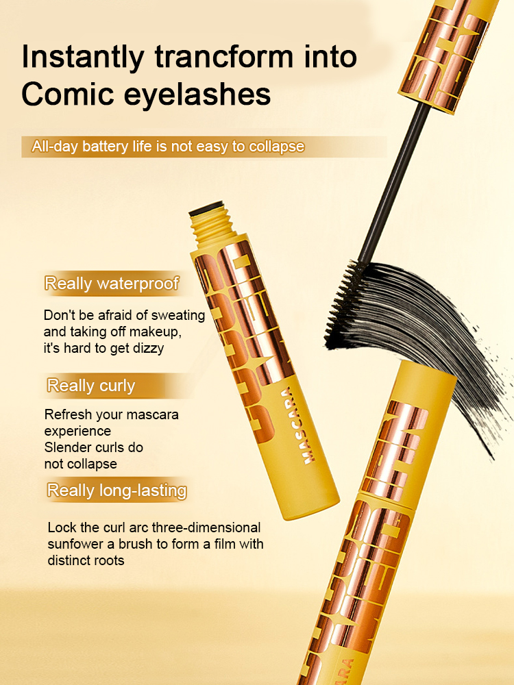🤯Mind-Blowing Lashes! Our Waterproof Long Curling Mascara gives you shocking length and stays put 24h.💧Now at Half-Price Promotion!