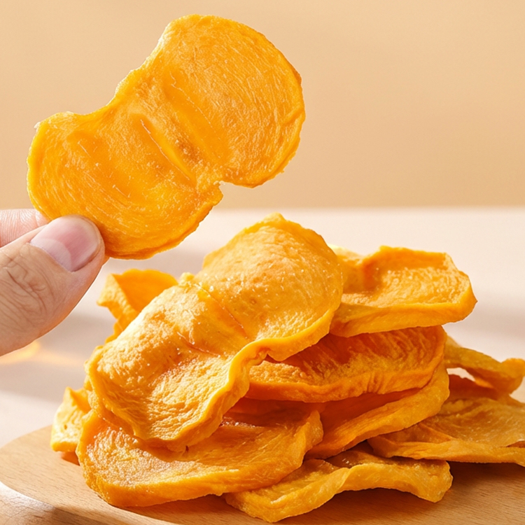 Premium Japanese Wakayama Dried Persimmon Slices | USDA Organic Natural Sweetness | Soft ChewyTexture No Sugar Added 🍊 🍂
