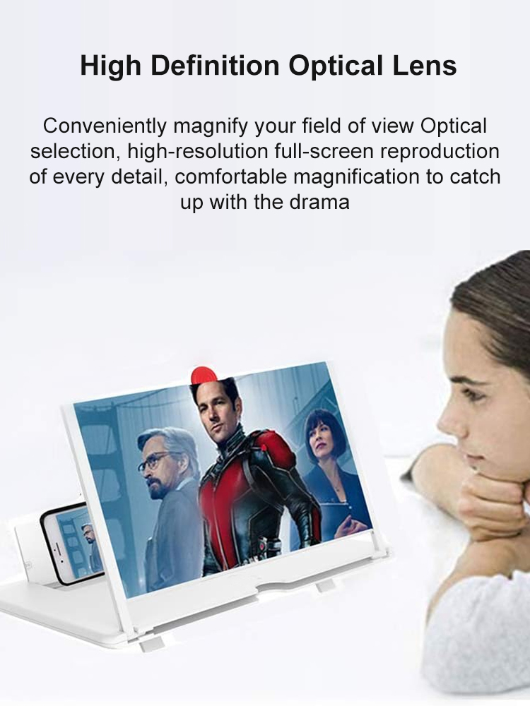 📱 Elevate Your Viewing Experience: Enjoy eye protection and theater-like visuals anywhere! Compact design fits perfectly in any space. 🎥🔍